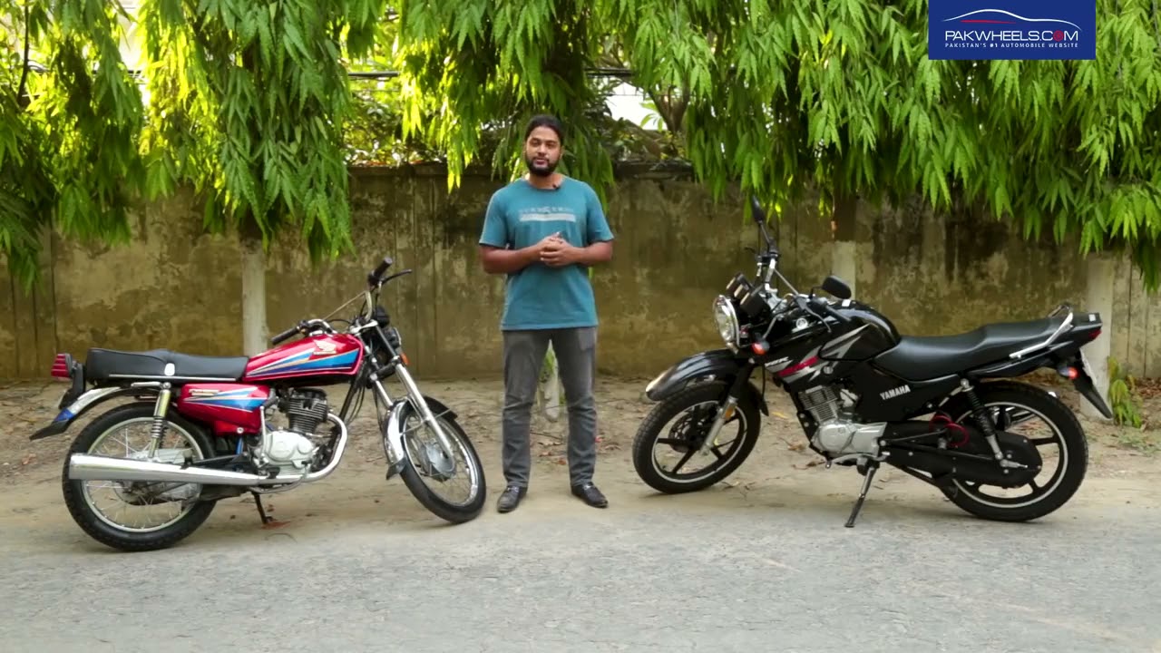 Honda CG 125 vs Yamaha YBR 125G | PakWheels Comparison | Price, Specs & Features | PakWheels Bikes