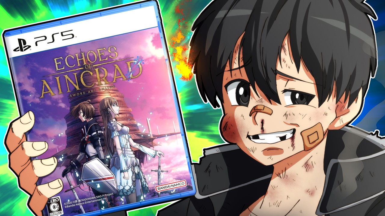 НОВАЯ игра по Sword Art Online довольно сырая..