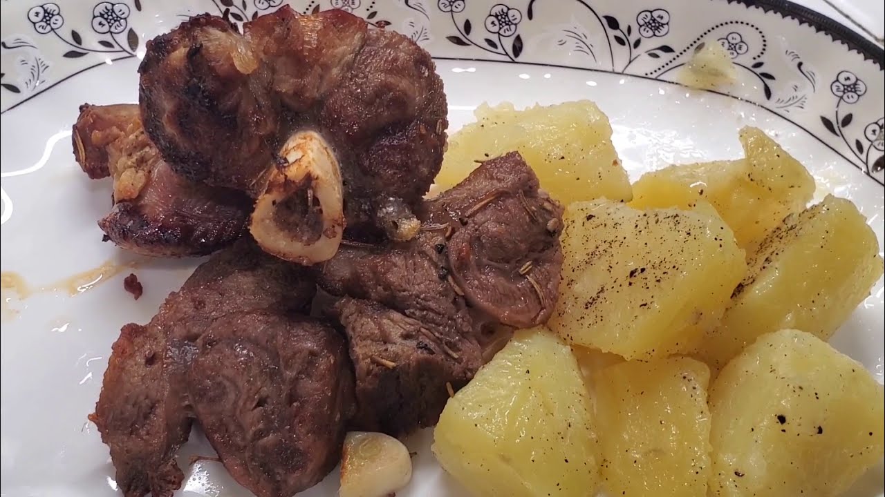 Quick Dinner Lamb Shank Air Fryer Recipe