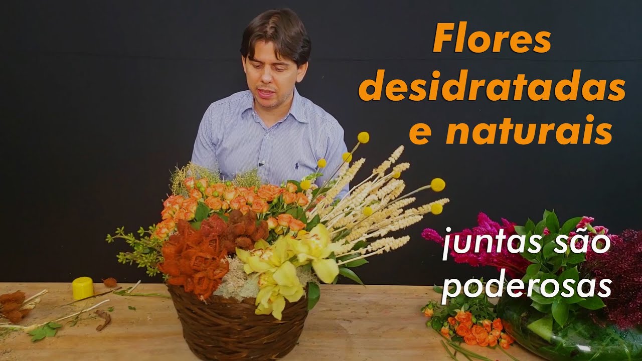 O poder das flores desidratadas e naturais juntas! 💖