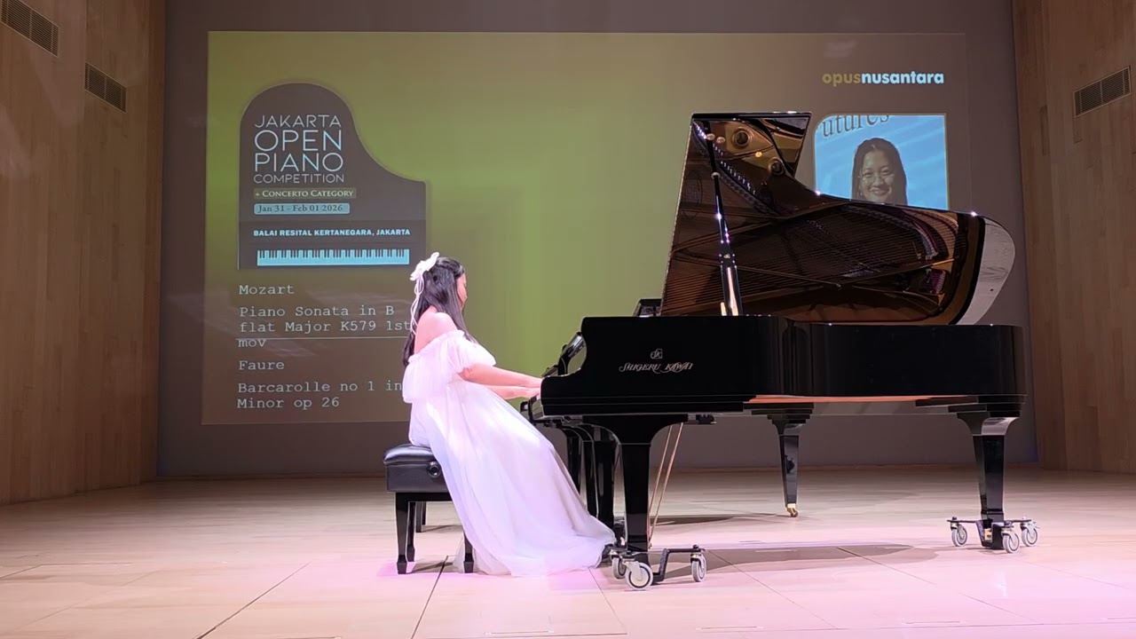 G. Faurè - Barcarolle no 1 in A Minor Op 26 by Anastasia Lena Gabriela
