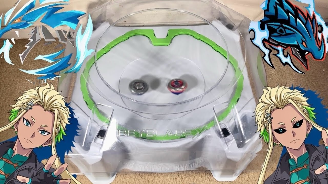 BEYBLADE X - Cobalt Dragoon 2-60 Cyclone Vs Impact Drake 9-60 Low Rush