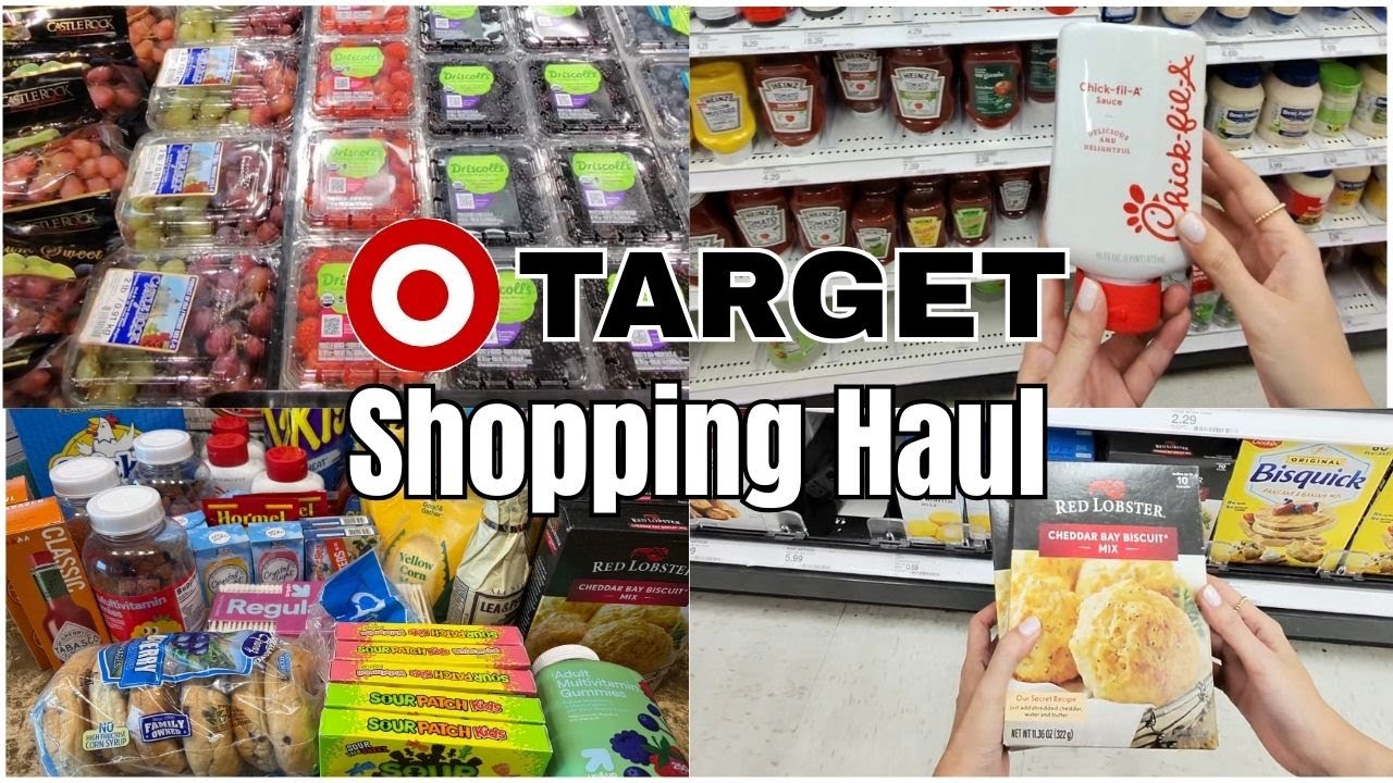 Target Shopping Haul | What I bought during my trip to the US | snacks & essentials