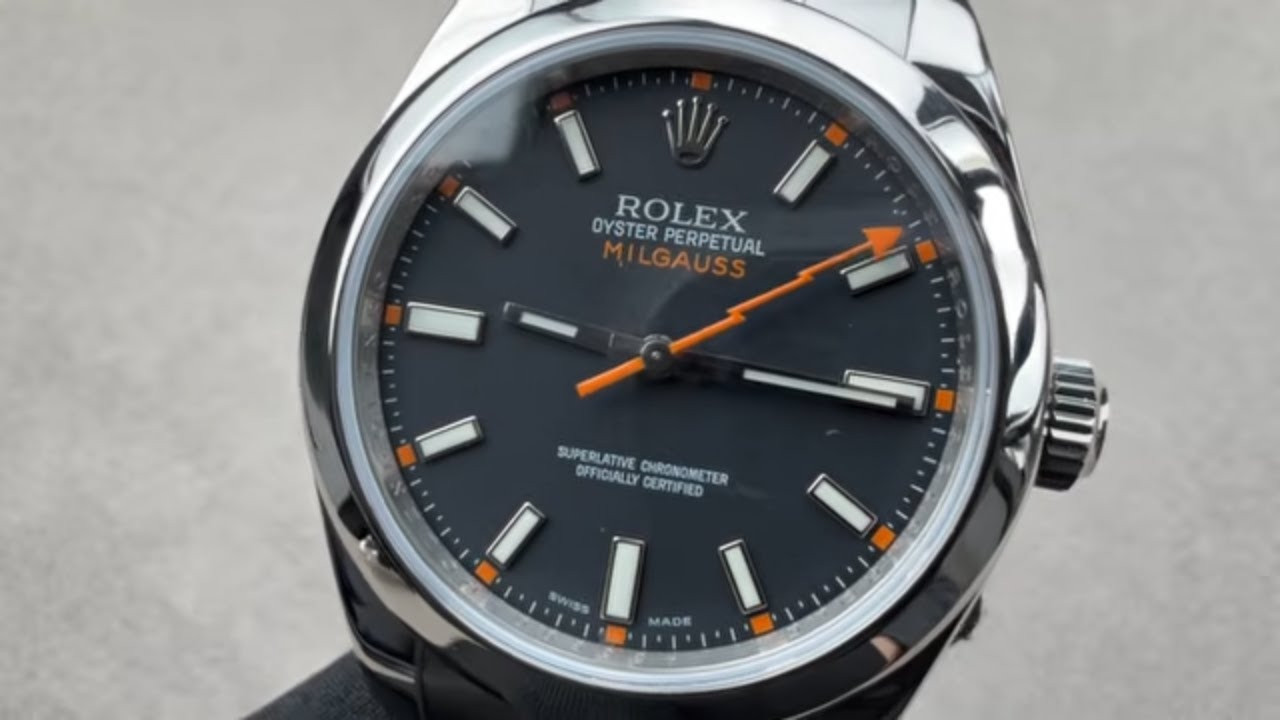 Rolex Milgauss 116400-0001 - Rolex Certified Pre-Owned Watch Review