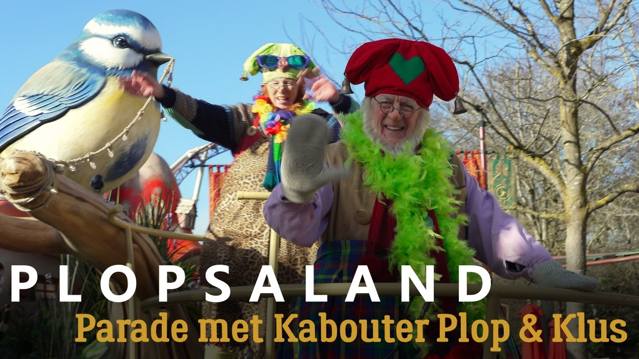 Kaboutercarnaval - Celebration Parade met Kabouter Plop & Klus @ Plopsaland De Panne Belgium 2026!