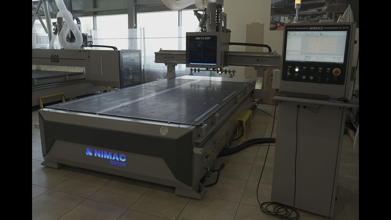 DELTA 2130 / 2137 NESTING CNC