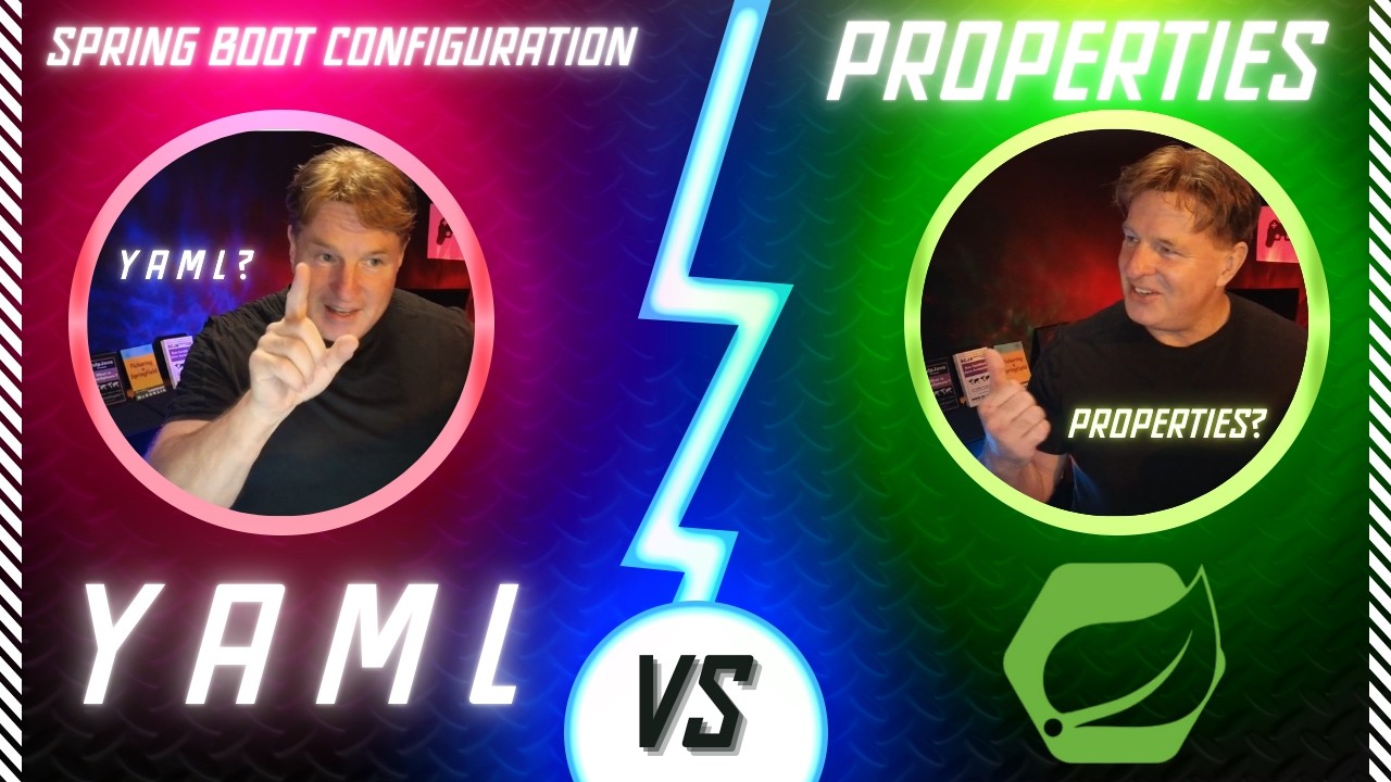 Spring application.properties vs application.yml in Spring Boot: What's the difference? #yaml #java