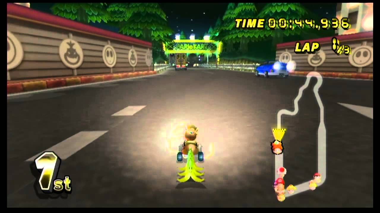 Mario Kart Wii: Moonview Highway [HD]