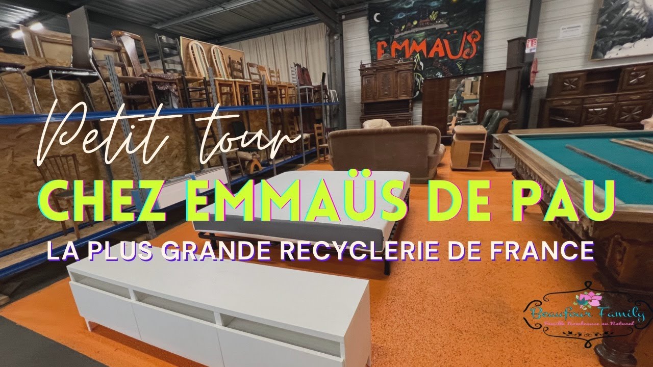 PETIT TOUR CHEZ EMMAÜS DE PAU {VLOG SORTIE EN FAMILLE} ☀️285