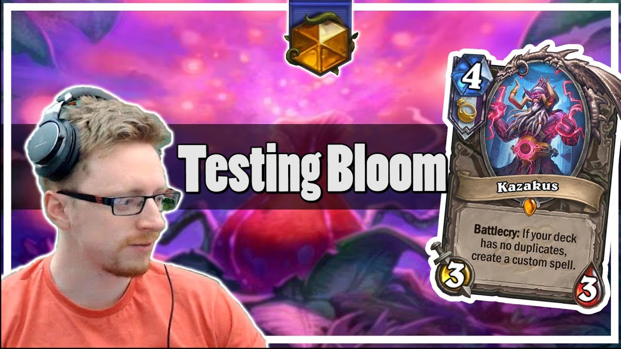 Hearthstone: Testing Bloodbloom