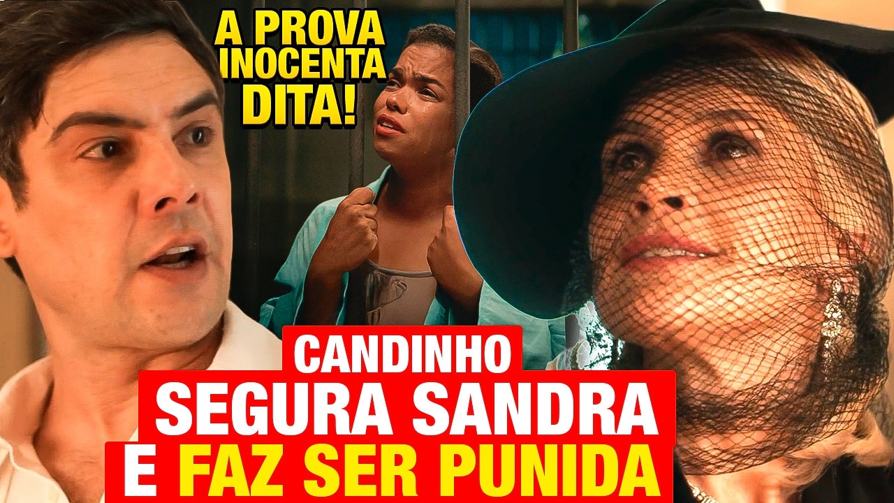 ETA MUNDO MELHOR: SEGUNDA 16/02 - Sandra é DESMASCARADA! Candinho consegue PROVA que INOCENTA DITA!