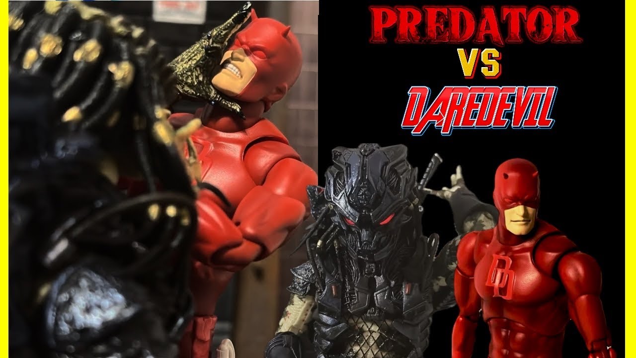 Predator vs Daredevil – The Hunt (Stop Motion Film)