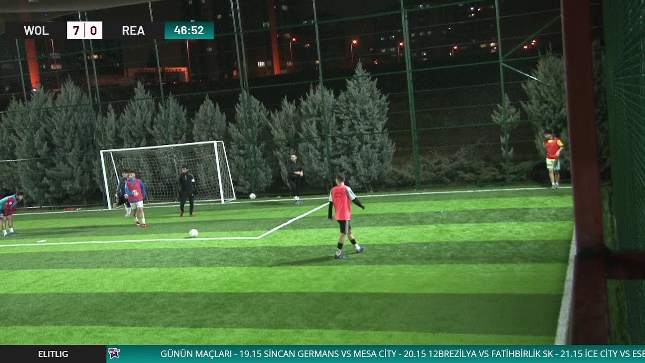 ELİTLİG SİNCAN KONFERANSI 2.SEZON WOLVES FC VS REAL SİNCAN
