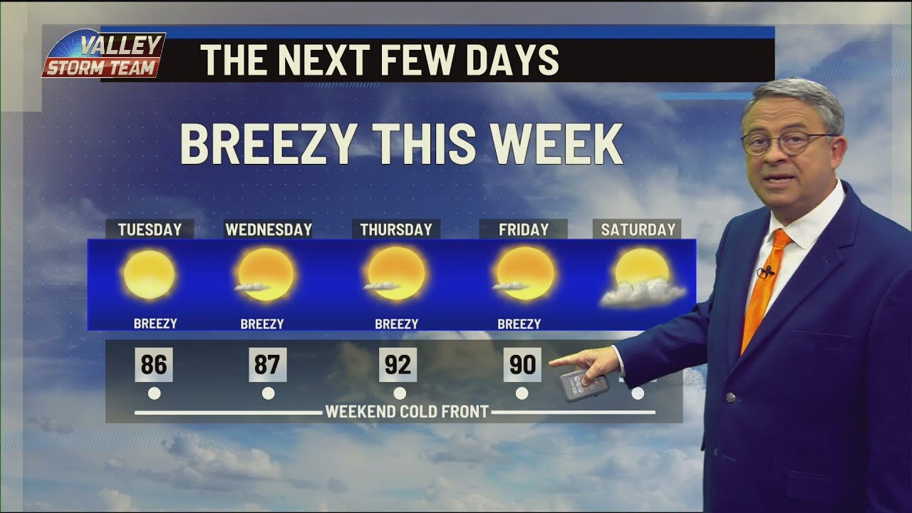 Temperatures continue to rise as the week continues