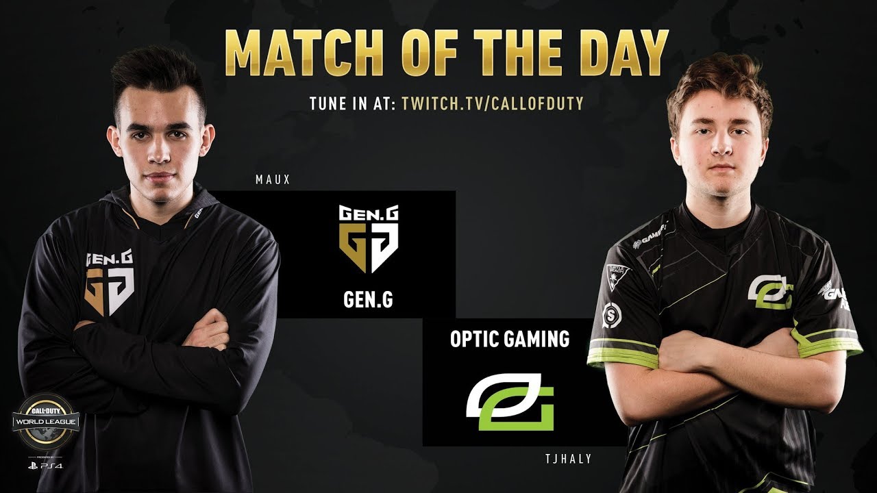 Gen.G vs OpTic Gaming | CWL Pro League 2019 | Division A | Week 2 | Day 3