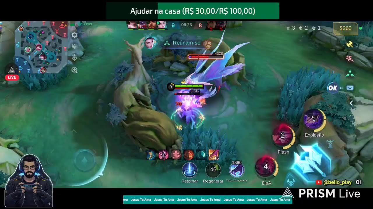 Já Que Tá Caindo Na Roxa , vamos tentar aqui - Mobile Legends Bang Bang