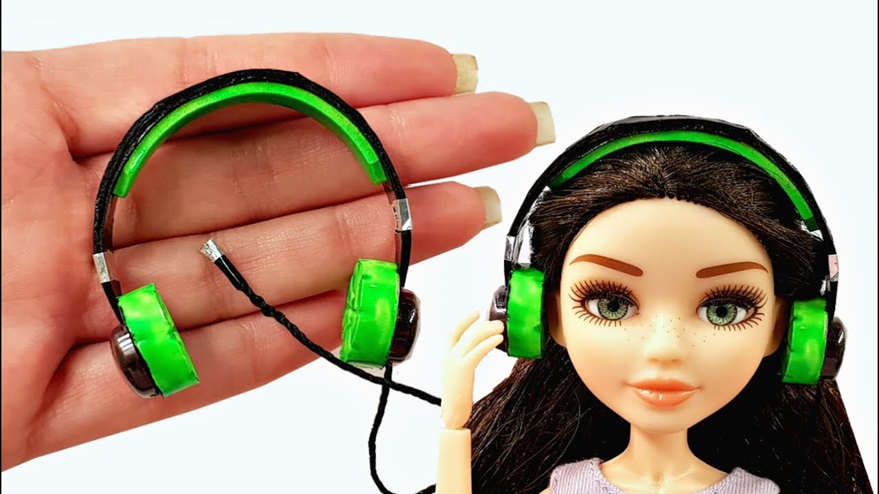 DIY Miniature ✫ Headphone Gaming ✫ Tutorial | Crafts