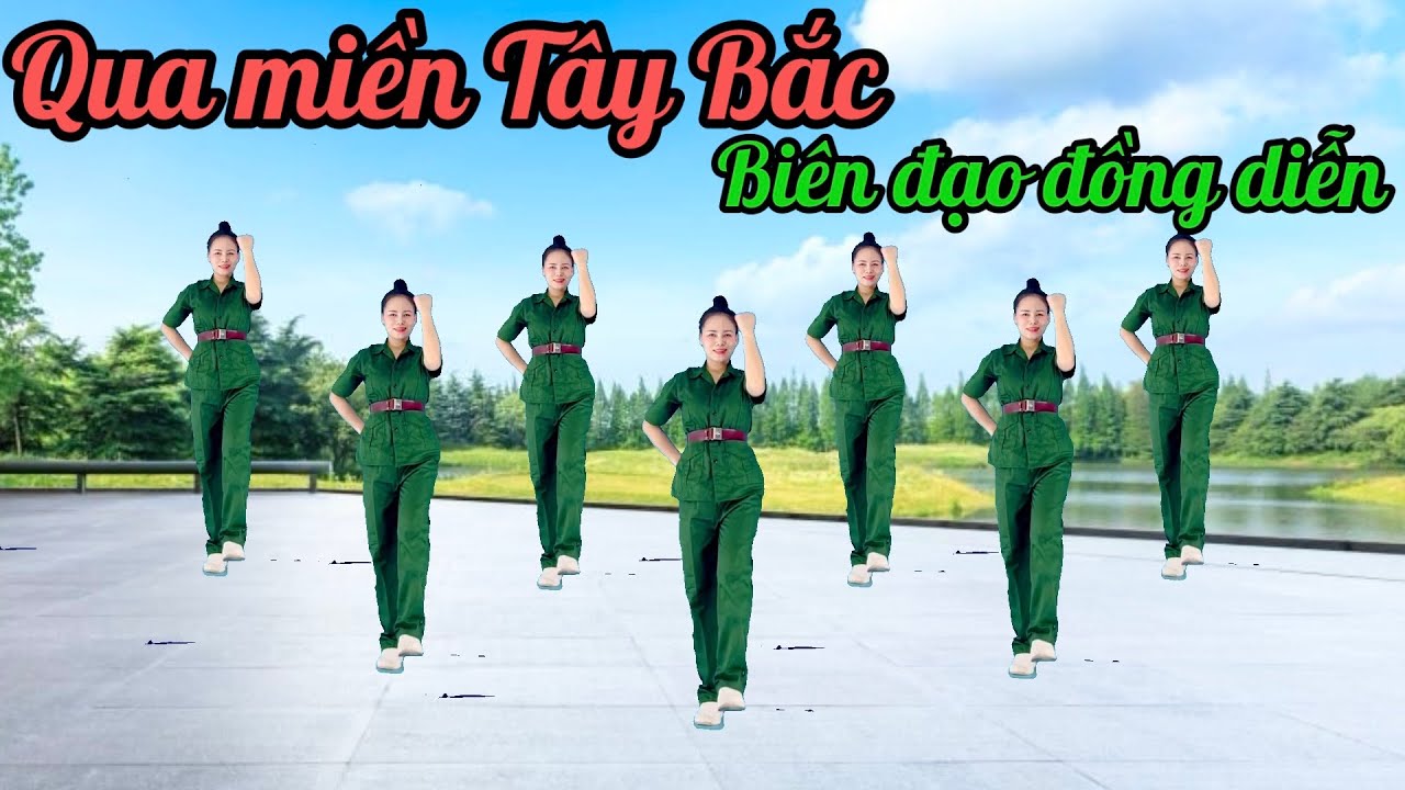 QUA MIỀN TÂY BẮC / BẢN NHẠC CHẬM DỄ TẬP / NHẢY DÂN VŨ