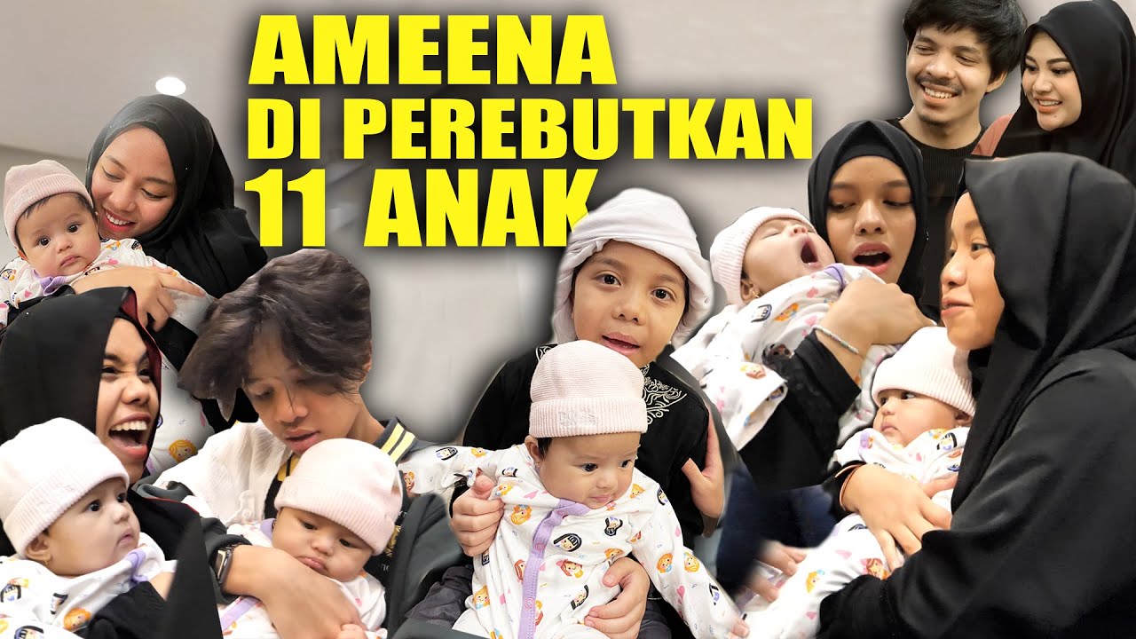 GEN HALILINTAR REBUTAN AMEENA, RUSUHNYA 10 OM DAN TANTE