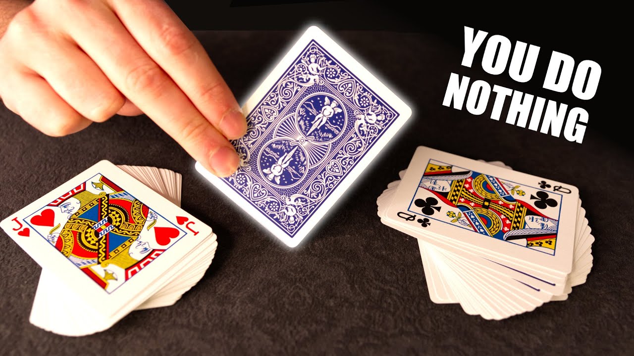 Magic Trick With Cards – They Fool Themselves! AMAZING!