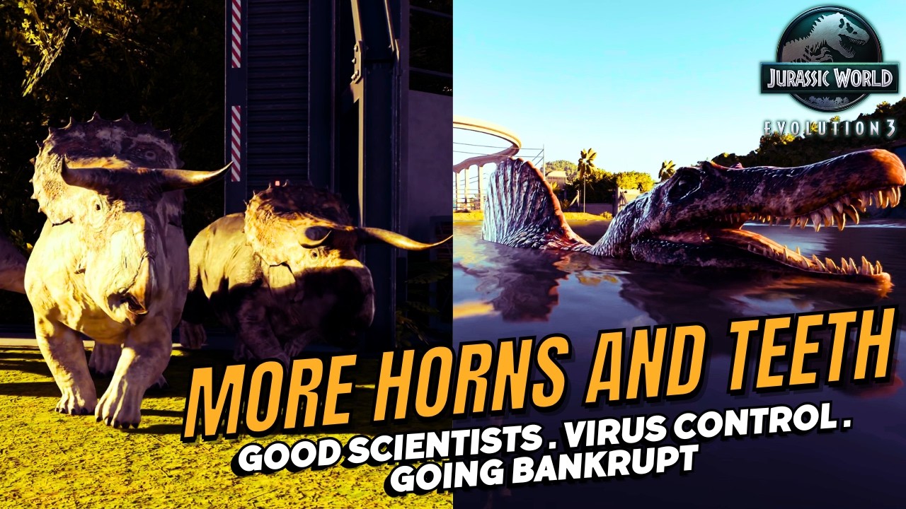 Indonesia | Virus Outbreak | Good Scientists | Bankruptcy  - Jurassic World Evolution 3 (Part 17)