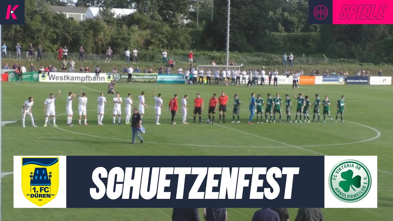 Schützenfest im Düren-Derby I 1.FC Düren - Viktoria Arnoldsweiler (Mittelrheinliga)
