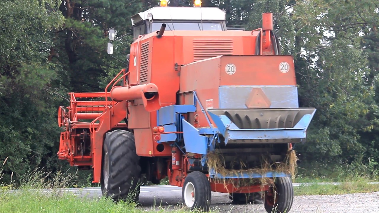 Żniwa 2018 Bizon Z056 Super SW-400 (Dźwięk Silnika)