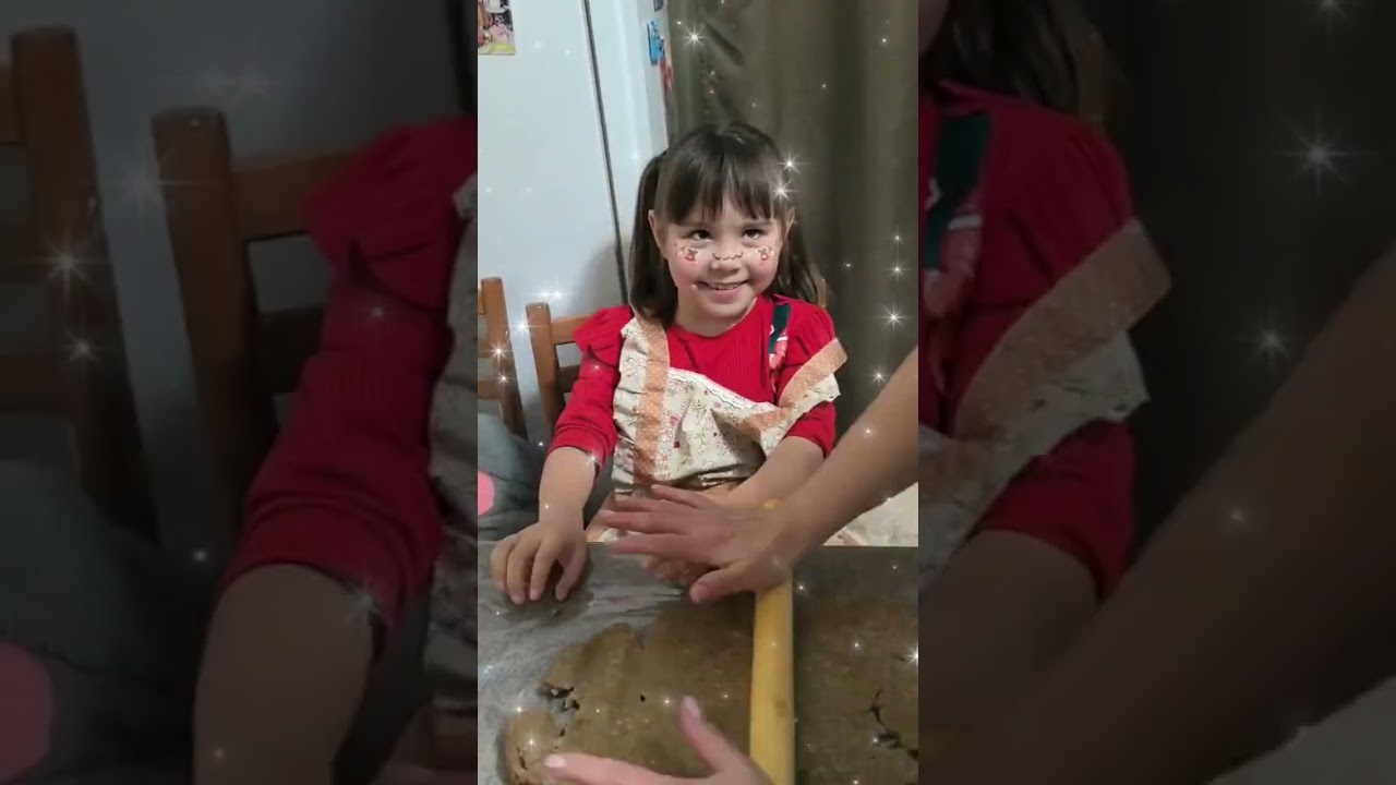 Готовим имбирное печенье вместе 🍪🎄