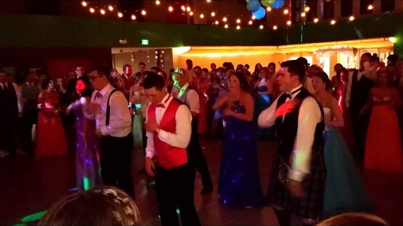 Mr. Cole Harbour High 'Shake It Off' dance routine at prom 2015