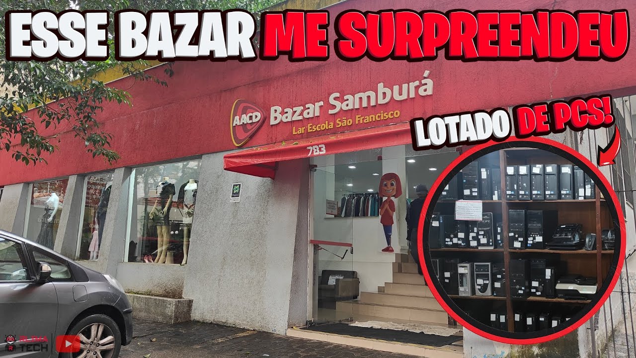 BAZAR SAMBURÁ - TEM DE TUDO e com ÓTIMOS PREÇOS!