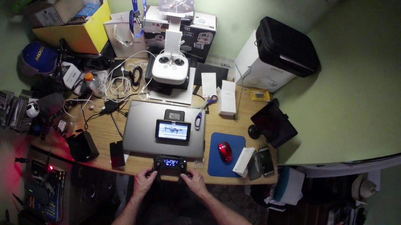 DJI CrystalSky Monitor Unboxing Pt 6 Installing quick disconnect
