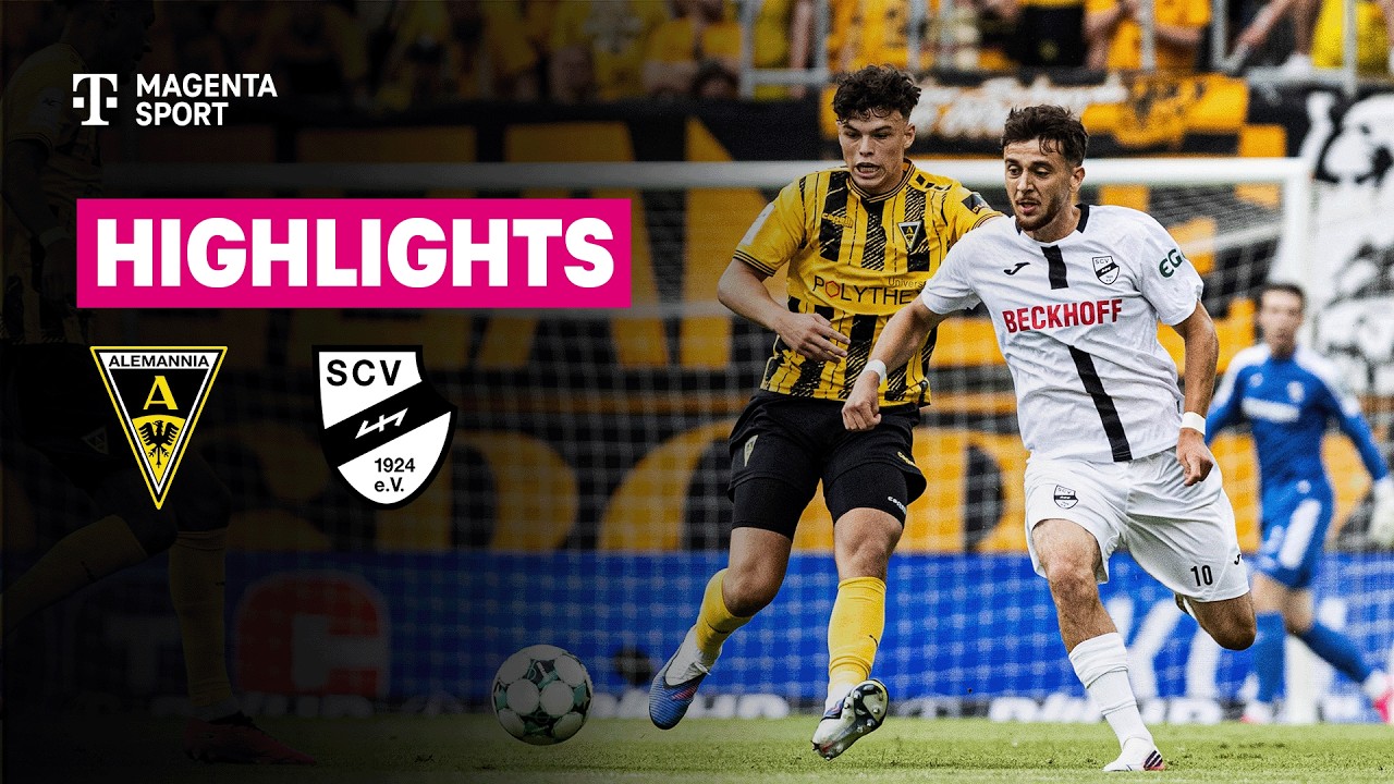 Alemannia Aachen - SC Verl | Highlights 3. Liga | MAGENTA SPORT