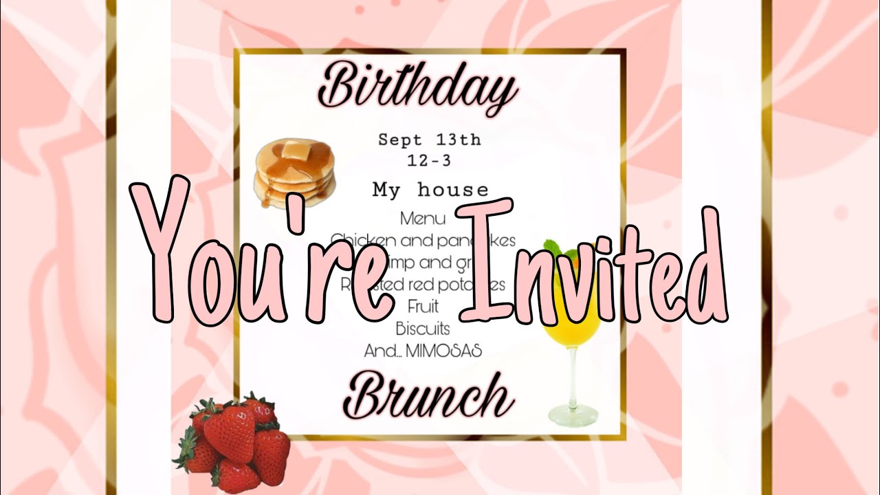 My Birthday Brunch | inexpensive at home brunch decorating ideas
