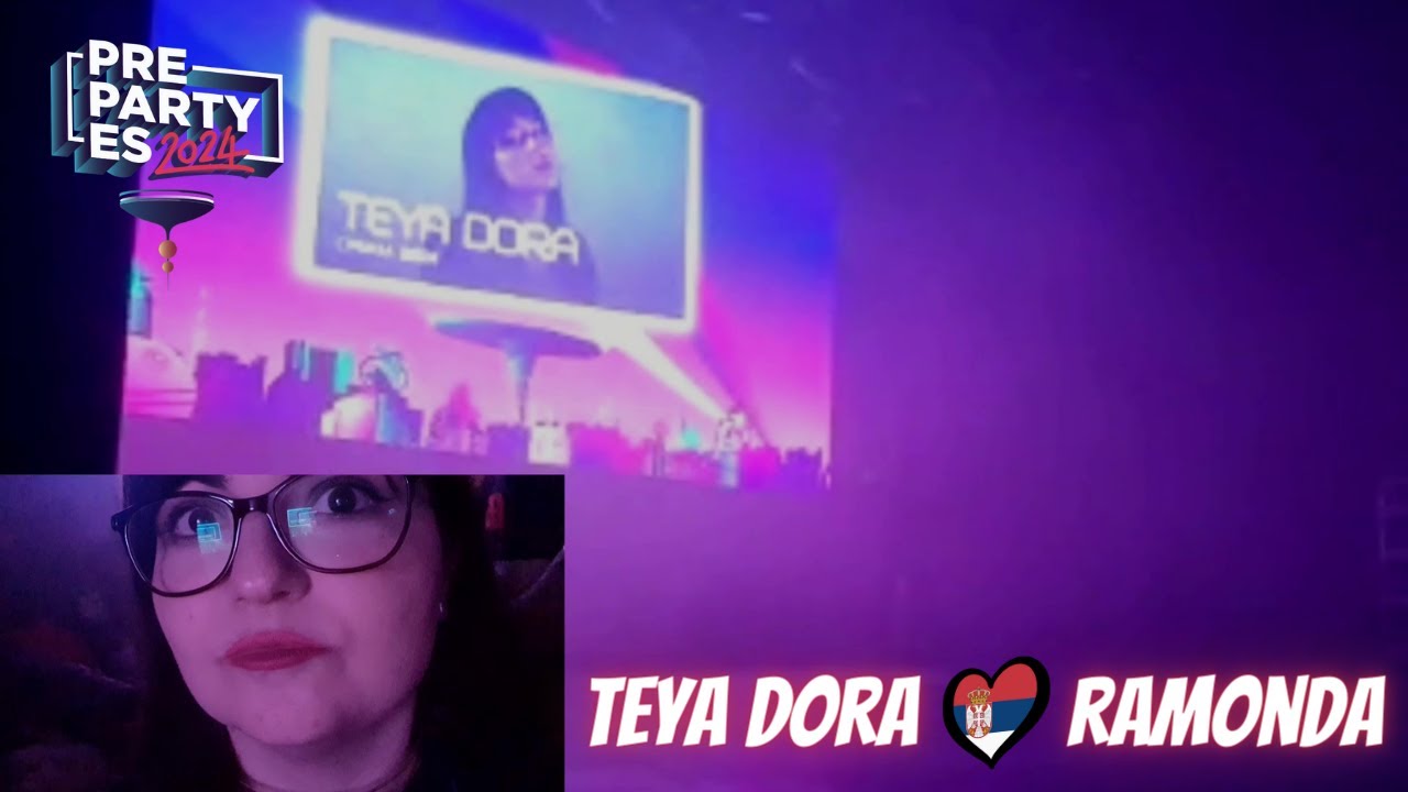 Teya Dora - Ramonda | Serbia 🇷🇸 PrePartyES 2024 | REACCIÓN EN VIVO
