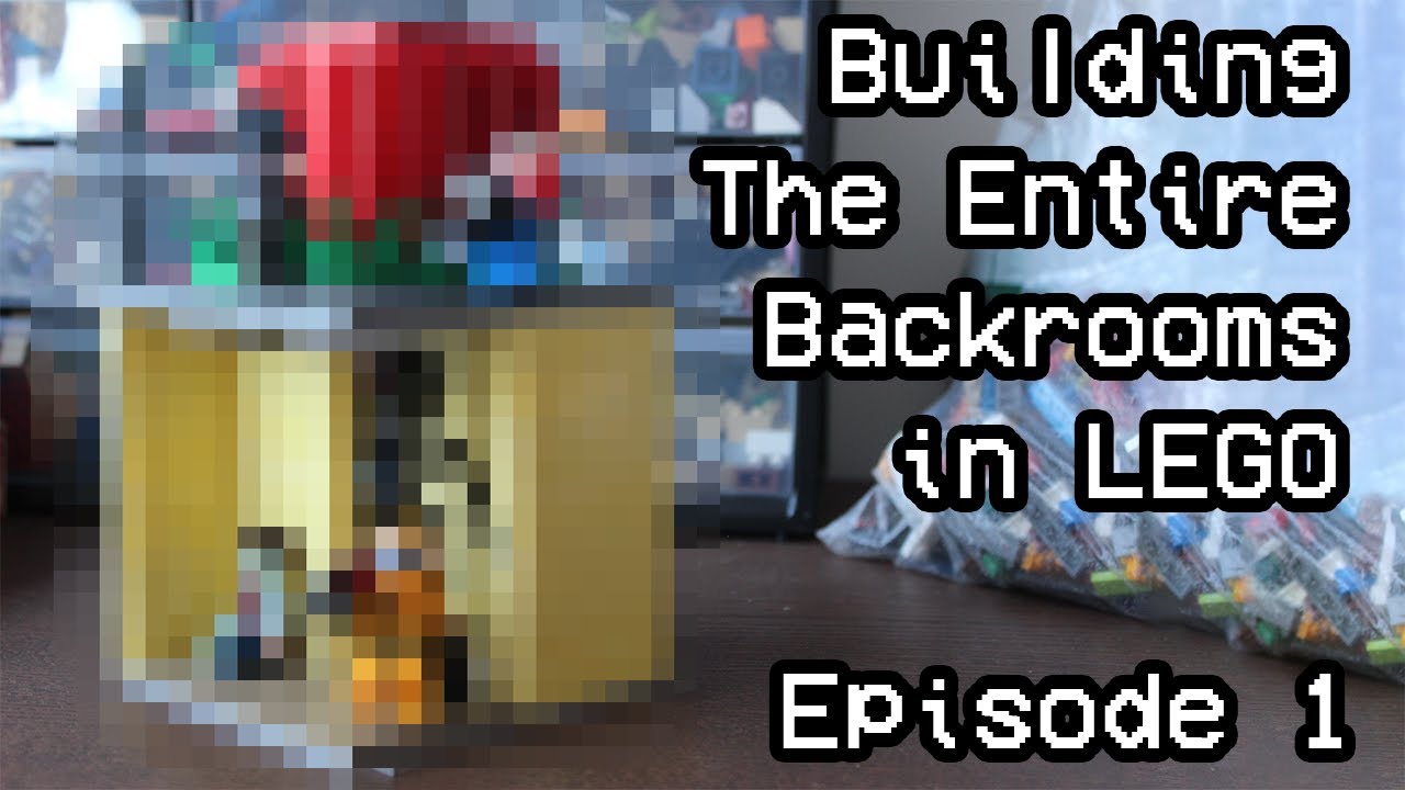 Building the ENTIRE Backrooms in LEGO // Episode 1