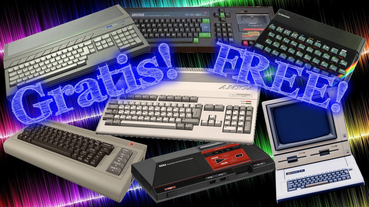 💥👉Gratis Amiga-C64-Atari-CPC-Spectrum 💥(🧾 Papiermodelle)👈💥