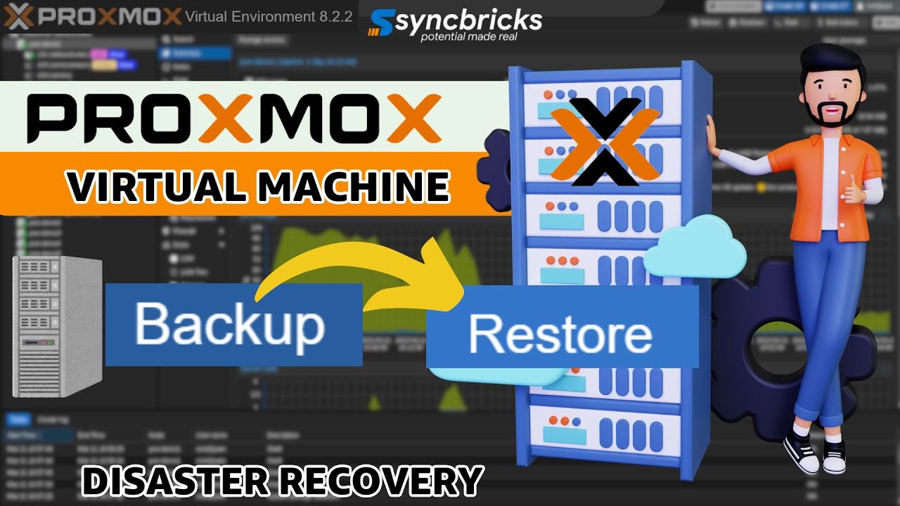 Резервное копирование и восстановление виртуальных машин Proxmox на другой узел