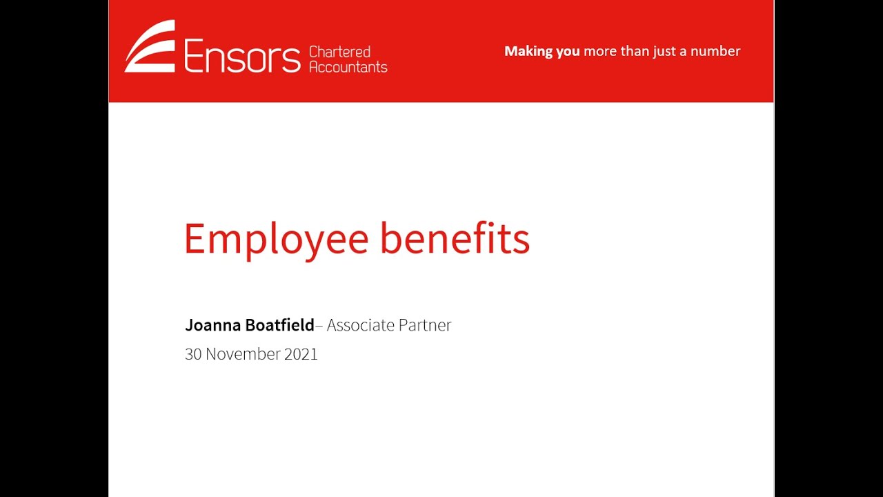Tax Tuesdays - Employee Benefits, P11d's, PAYE settlement agreements