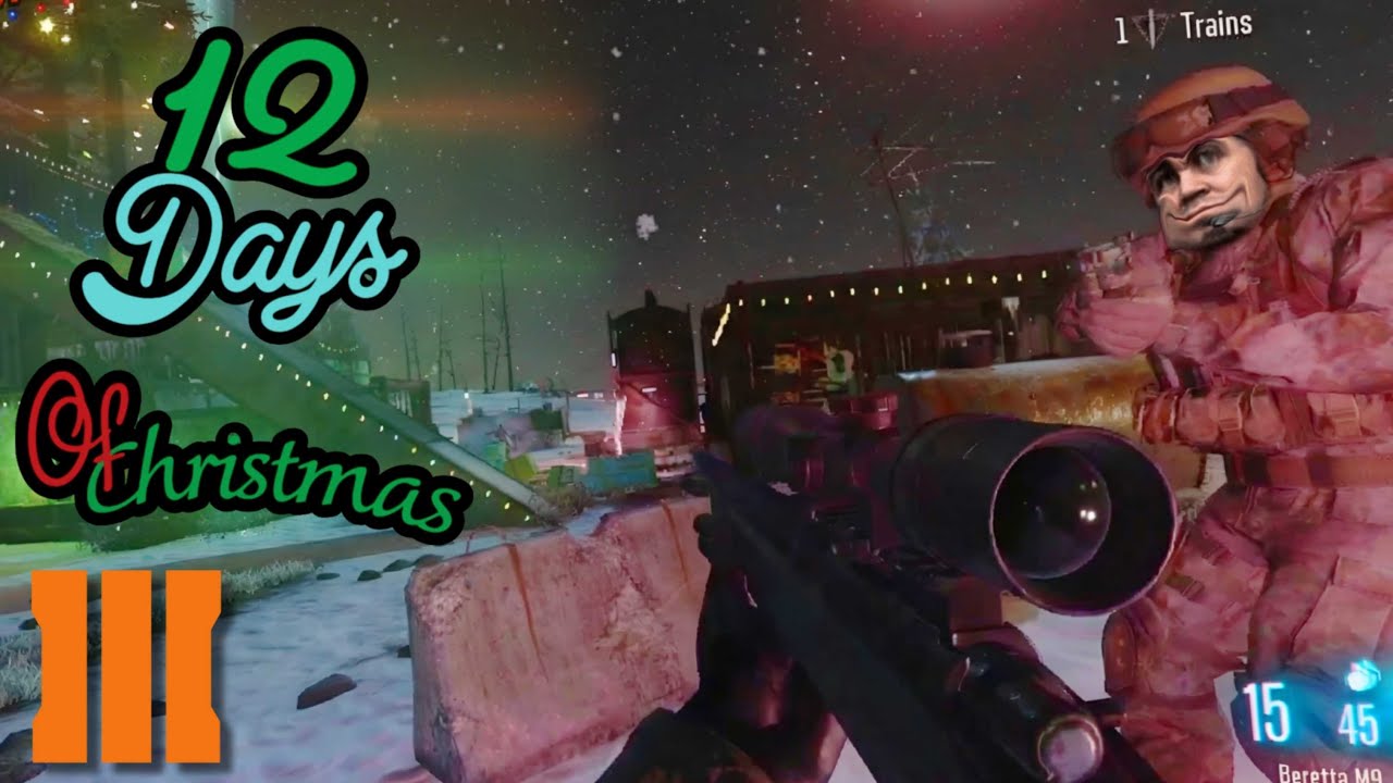 BO3 Zombies - Christmas Rust, ft Captiain dumb***  12 Days of Christmas - Day 6