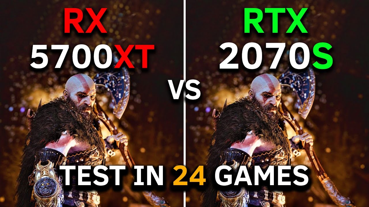 RX 5700 XT vs RTX 2070 SUPER | Test In 24 Games at 1080p | Late 2024