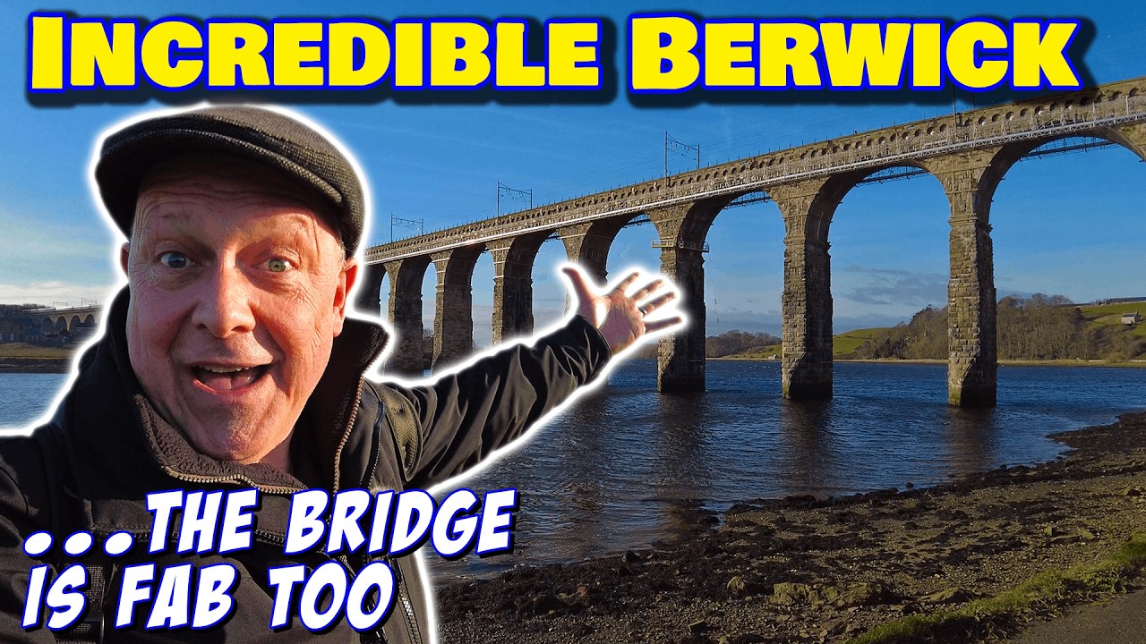 DISCOVER beautiful Berwick-Upon-Tweed - BREATHTAKING viaduct and fortified town walls