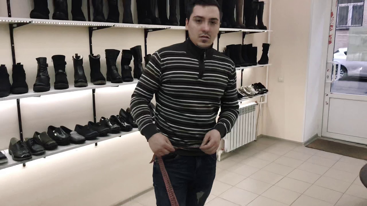 Инструкция для замеров голенища