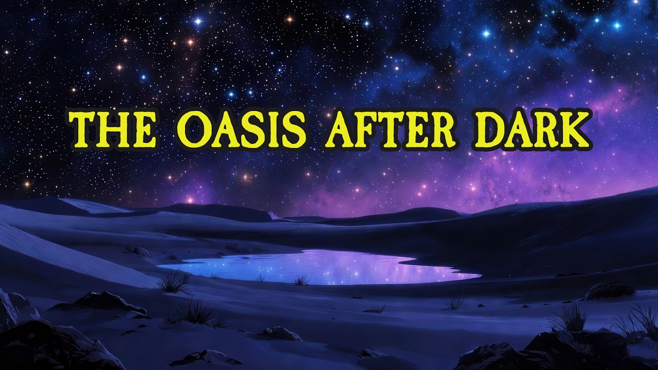 Relaxing Bedtime Story for Sleep | Nomad Stories in a Mystical Desert Oasis at Night