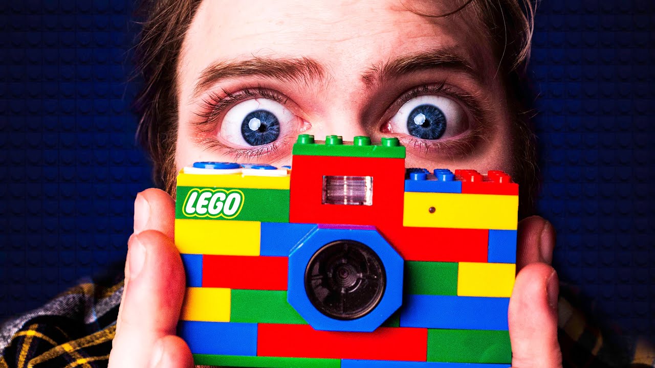 Камера LEGO, которая делает настоящие фотографии!