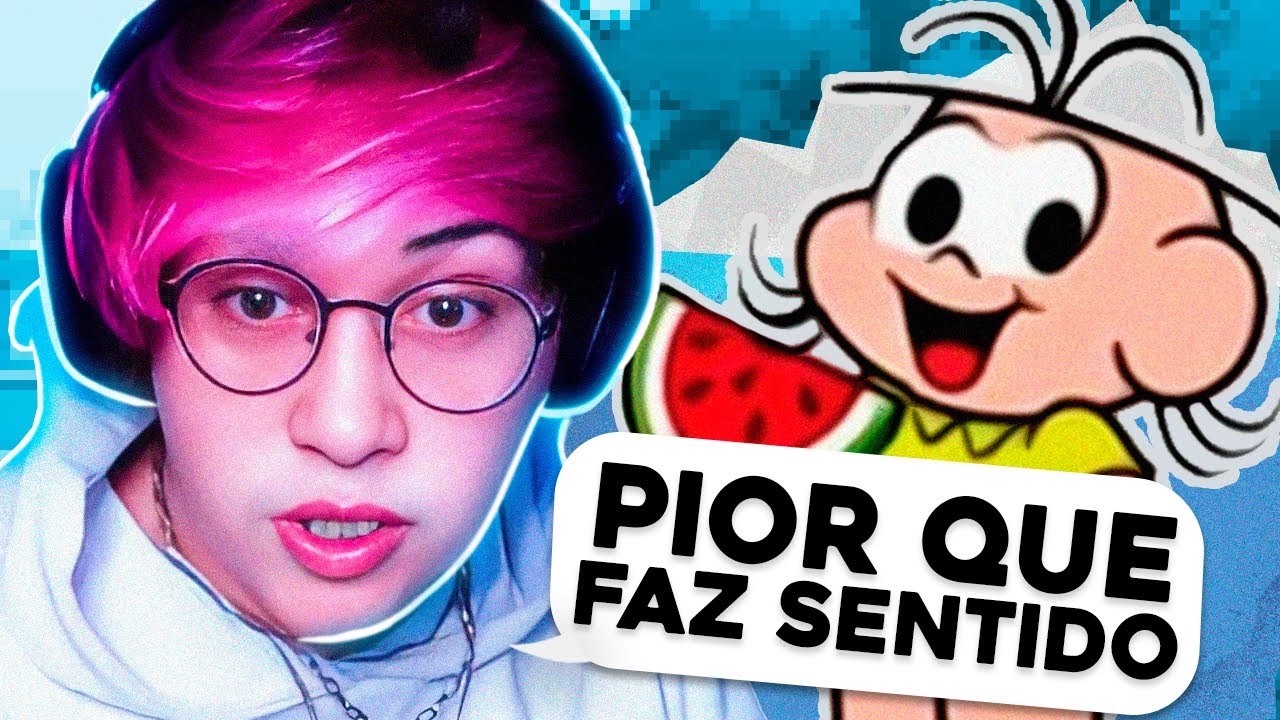 SCOTTONAUTA REAGINDO AO: ICEBERG DA TURMA DA MONICA