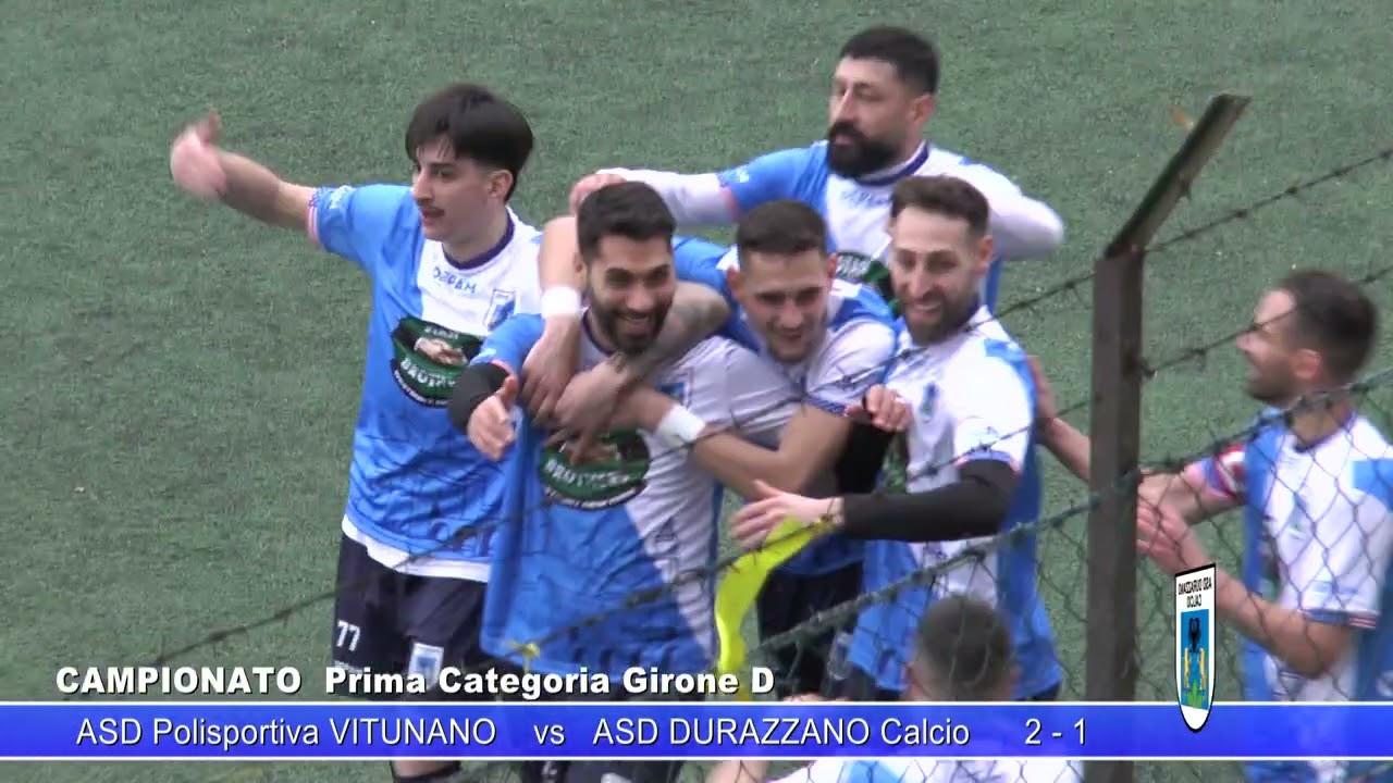 ASD Polisportiva VITULANO    ASD DURAZZANO Calcio  2 1