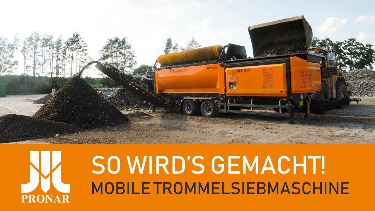 So wird's gemacht! Pronar MPB Trommelsiebmaschine