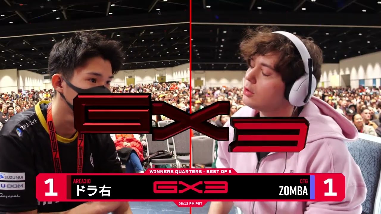 Area310 | ドラ右 (Min Min) vs CTG | Zomba (R.O.B) - Winners Quarter Final - ULTIMATE SINGLES | GX3