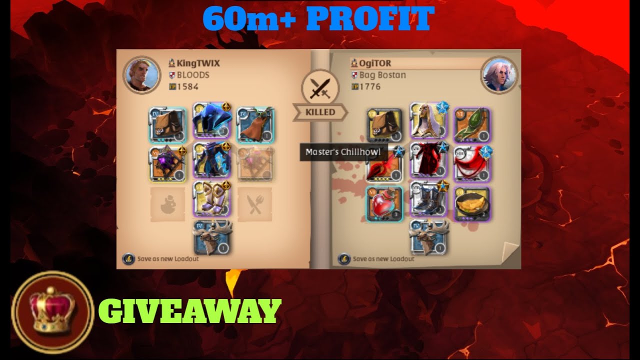 6.4 PROWLING | GIVEAWAY PREMIUM | 6.3-8.3 KILLS | ALBION ONLINE