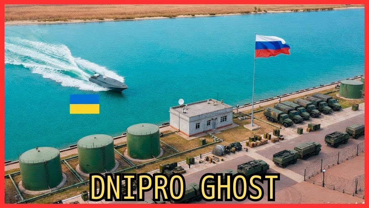 Ukrainian Drone VAPORIZED Russian Base on the Dnipro – The Ending is MASSIVE!